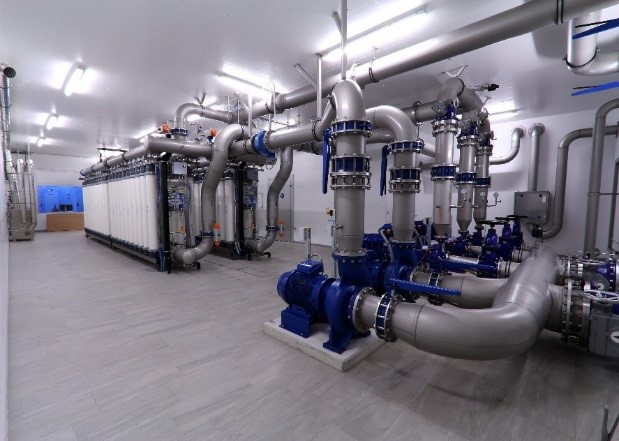 tuyau Association intercommunale d’Epuration et de Distribution d’Eau du Haut-Lac